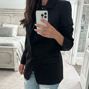 Black Express doubleknit super soft Blazer